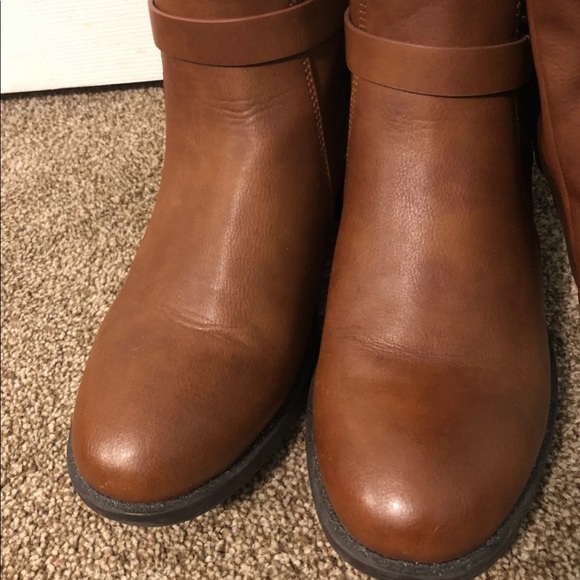 Cognac Riding Boots - Picture 3 of 5